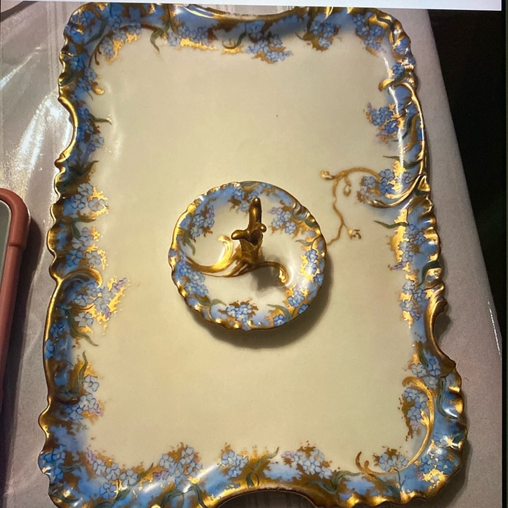 LE Frances H&C Vanity Set Limoges